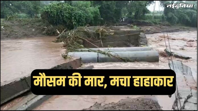 MP Flood Update: बारिश और बाढ़ से बड़वानी में हाहाकार, कहीं बहा टैंकर, तो कहीं निर्माणाधीन पुलिया क्षतिग्रस्त