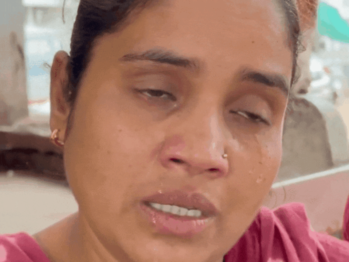 महिला बोली-पुलिस ने बदसलूकी की तो पिया फिनाइल:रोती हुई बोली-जानवरों की तरह आधीरात हटाया, हार्टअटैक से पति को खोया, 2017 से अनुकंपा का इंतजार