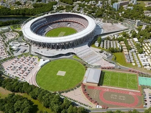 भारत ने कॉमनवेल्थ गेम्स 2030 के लिए बोली लगाई:गुजरात के खेल मंत्री ने लंदन में दावेदारी पेश की, बोले- हमारा विजन वसुधैव कुटुंबकम