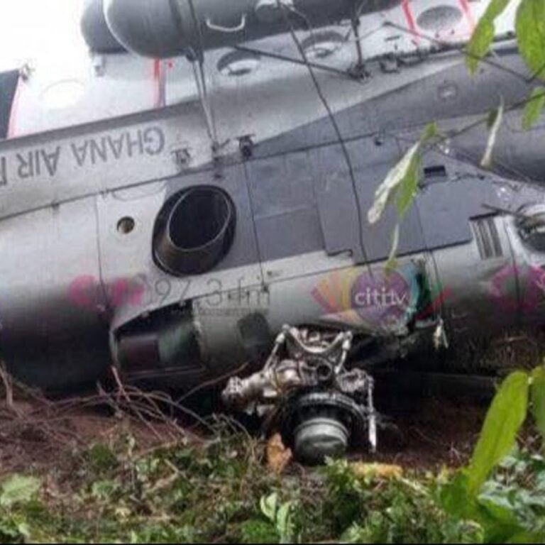 घाना में हेलिकॉप्टर क्रैश, रक्षा-पर्यावरण मंत्री समेत 8 की मौत:NSA और सत्ताधारी पार्टी के अध्यक्ष भी सवार थे, हादसे की वजह साफ नहीं