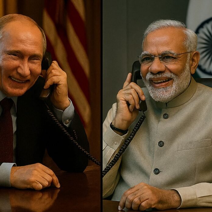 मोदी ने पुतिन से फोन पर बात की:कहा- भारत में आपका स्वागत करने के लिए उत्सुक; कल NSA डोभाल मॉस्को में रूसी राष्ट्रपति से मिले