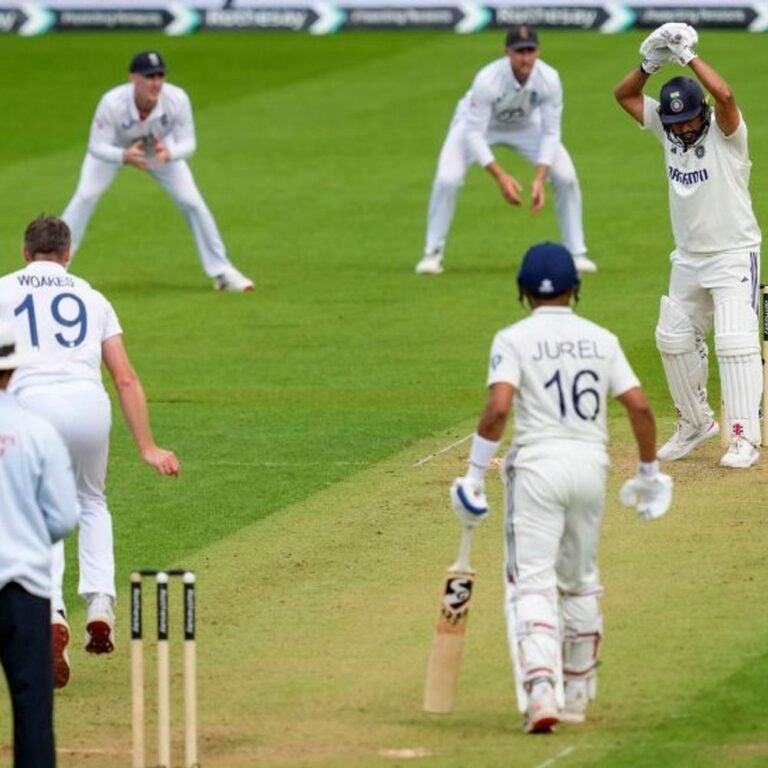 IND vs ENG पांचवां टेस्ट:भारत ने पहले दिन 6 विकेट गंवाए, एटकिंसन-टंग को 2-2 विकेट; सुदर्शन ने 38 रन बनाए