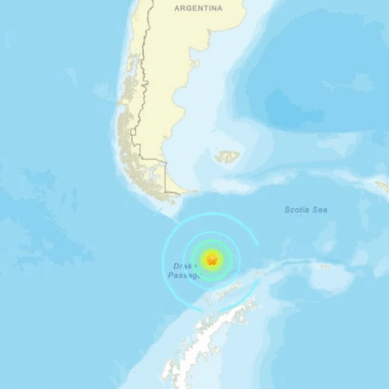 साउथ अमेरिका के पास समुद्र में 7.5 तीव्रता का भूकंप:सुनामी की चेतावनी जारी; फिलहाल नुकसान की जानकारी नहीं
