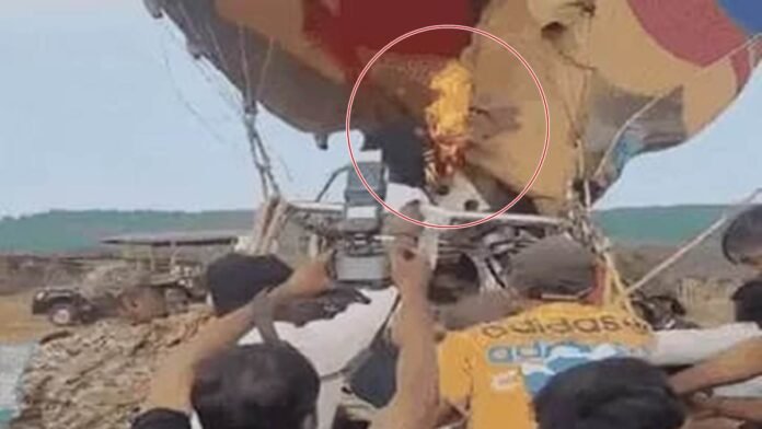 मंदसौर में सीएम डॉ. मोहन यादव के हॉट एयर बैलून में आग लगने की बात पर कलेक्टर ने किया इनकार
