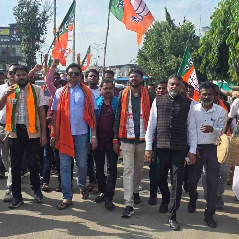 भाजयुमो अध्यक्ष बोले-युवा मोर्चा पार्टी की रीढ़ की हड्डी:बीजापुर में राहुल टिकरिहा ​​​​​​​ने कार्यकर्ताओं को दिया संगठन मजबूत करने का संदेश