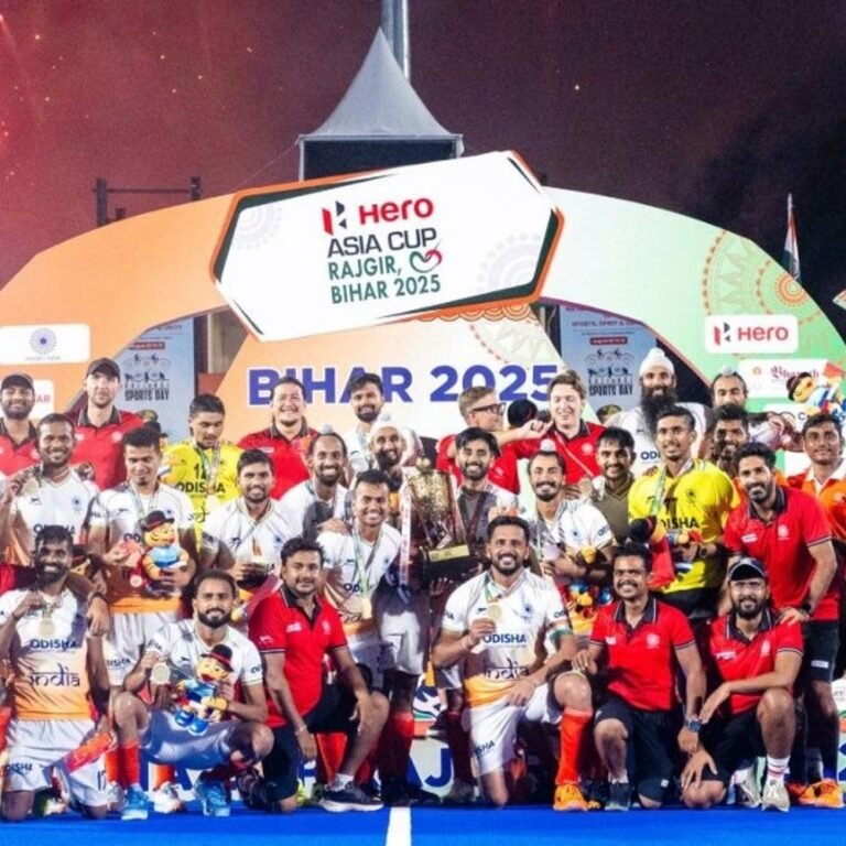 भारत ने हॉकी एशिया कप जीता:डिफेंडिंग चैंपियन साउथ कोरिया को 4-1 से फाइनल हराया; वर्ल्ड कप में भी जगह बनाई