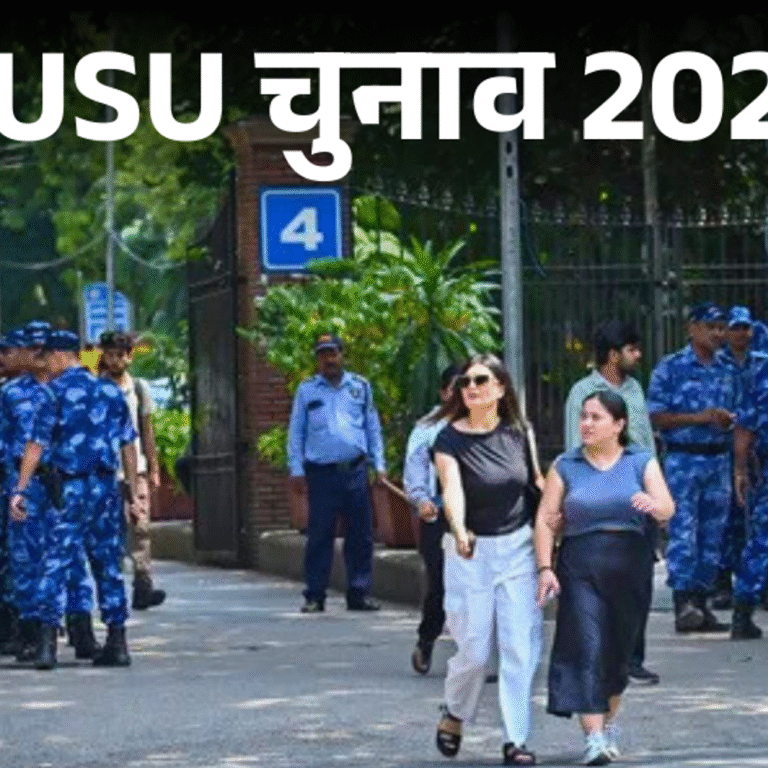 DUSU के पिछले 5 प्रेसिडेंट्स में से 3 ABVP के:इस साल नो-पोस्‍टर प्रचार हुआ, कल वोटिंग में हुई थी झड़प-मारपीट; नतीजे आज