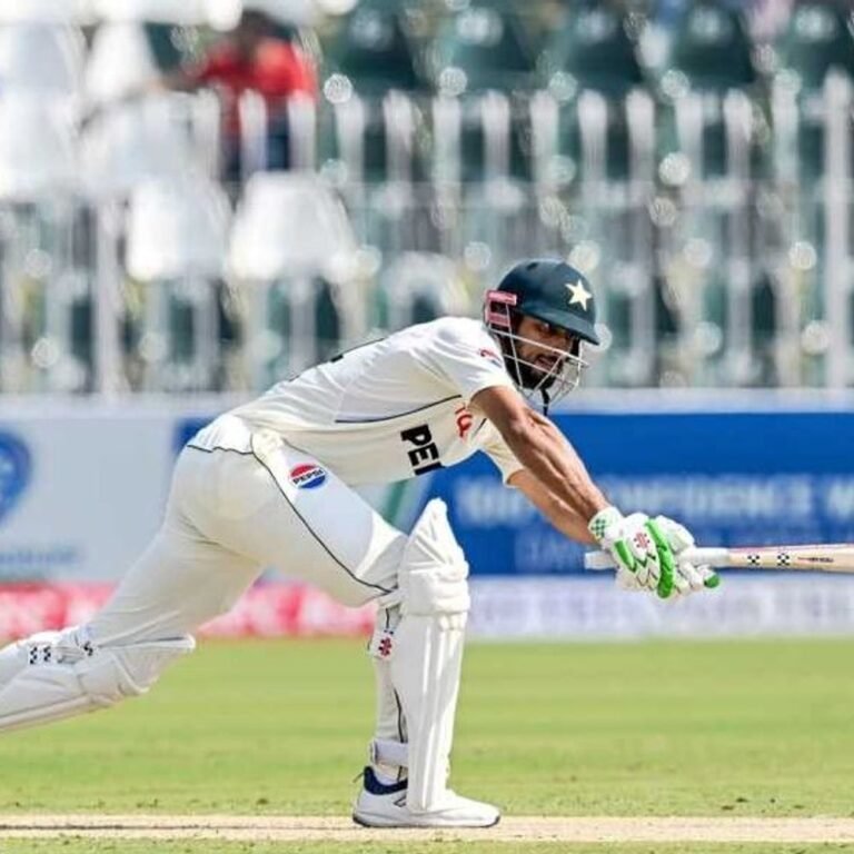 रावलपिंडी टेस्ट- पाकिस्तान ने 5 विकेट खोकर 259 रन बनाए:कप्तान शान मसूद के 87 रन; साउथ अफ्रीका से केशव महाराज को 2 विकेट