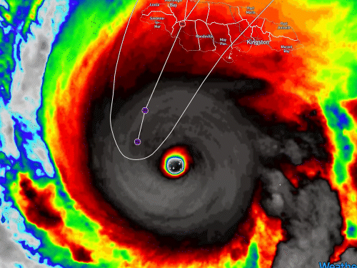 जमैका से टकराएगा 2025 का सबसे ताकतवर तूफान मेलिसा:282 kmph की रफ्तार से चल रही हवाएं, अब तक 7 की मौत