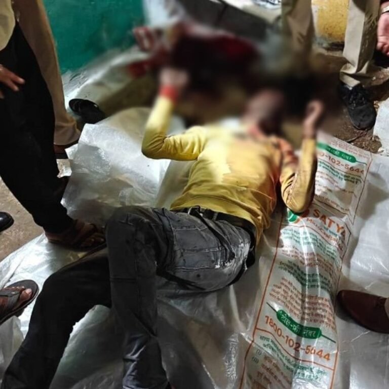 मां के लिव-इन पार्टनर को बेटों ने मार डाला:दुर्ग में बिना शादी किए रिलेशनशिप में रह रहे थे, बच्चों को थी आपत्ति