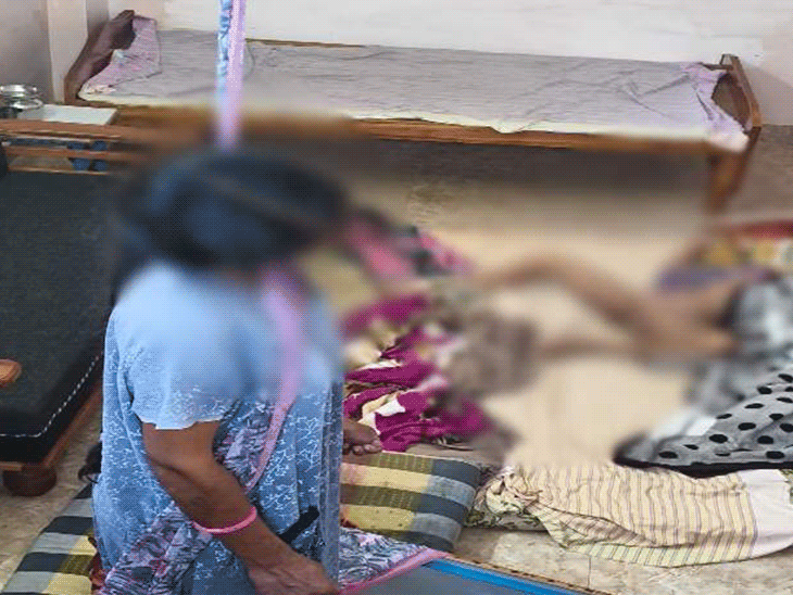 मां ने बेटी का गला घोंटा,फिर लगाई फांसी:बेटे ने कमरे से भागकर बचाई जान,बालोद में आरक्षक पति की पहले ही हो चुकी थी मौत