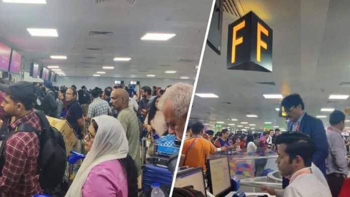 Air India का सर्वर पूरे देश में डाउन, दिल्ली IGI एयरपोर्ट पर भारी भीड़... मैनुअल चेक-इन के कारण पैसेंजर्स परेशान