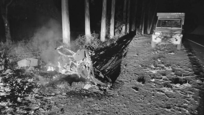 डिंडौरी में सड़क हादसा... बाइक सवार दो युवकों की मौत, पिकअप चालक फरार