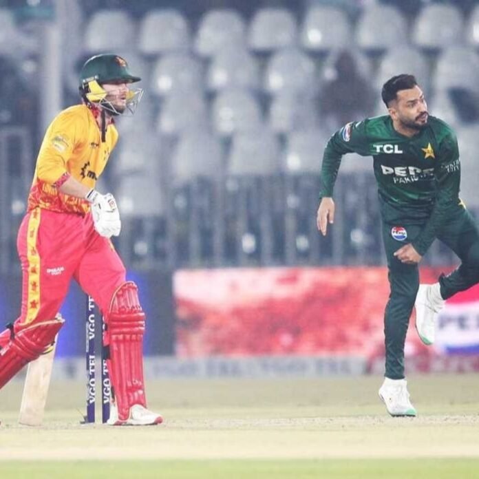 ट्राई सीरीज- जिम्बाब्वे से आखिरी ओवर में जीत पाया पाकिस्तान:बाबर शून्य पर आउट; नवाज ने चौके से जिताया, 2 विकेट भी लिए