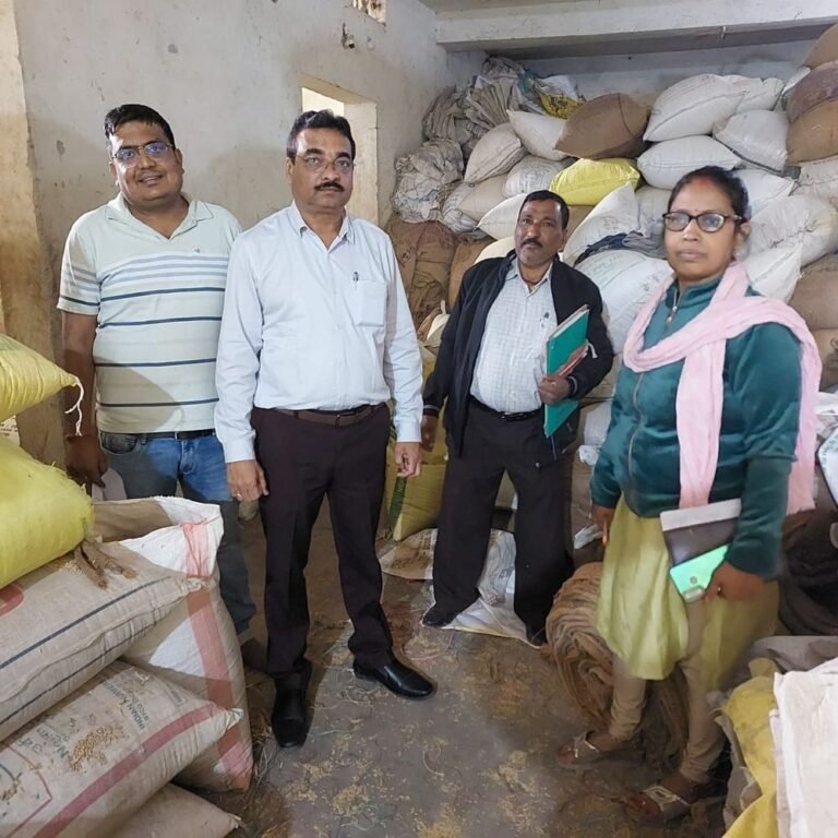 बिलासपुर में पांच स्थानों पर छापामार कार्रवाई:20 लाख का अवैध धान जब्त, 87 करोड़ की खरीदी जारी