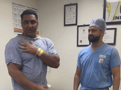 बॉडी बिल्डर घुम्मन का आखिरी VIDEO सामने आया:डॉक्टर के साथ कहा था- आई एम इन सेफ हेंड्स; इसी सर्जरी के दौरान मौत हुई