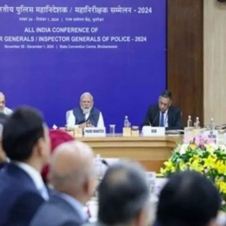छत्तीसगढ़ में पहली बार DGP कॉन्फ्रेंस:तीन दिन राष्ट्र सुरक्षा पर चिंतन, गृहमंत्री शाह करेंगे उद्घाटन; PM मोदी समापन में अफसरों से करेंगे चर्चा