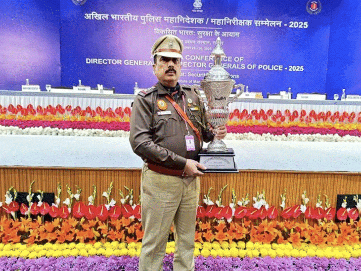 DGP-IG कॉन्फ्रेंस में पीएम मोदी…इंटरनल सिक्योरिटी पर मंथन:पहले दिन तीन थानों को मिला अवॉर्ड; गाजीपुर थाना देश का बेस्ट पुलिस स्टेशन