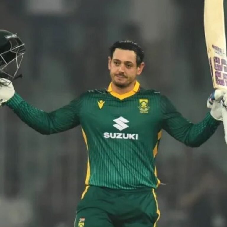 साउथ अफ्रीका ने पाकिस्तान को 8 विकेट से हराया:सीरीज 1-1 से बराबर; डी कॉक का नाबाद शतक,डि जॉर्जी साथ 153 रन की पार्टनरशिप