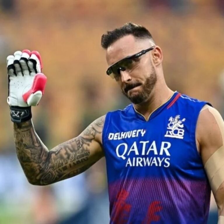 RCB के पूर्व-कप्तान ने पाकिस्तानी लीग के लिए IPL छोड़ा:डु-प्लेसिस ने मिनी ऑक्शन से नाम वापस लिया, कहा- नया चैलेंज लेना चाहता हूं