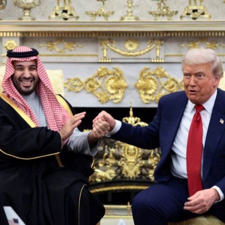 ट्रम्प व्हाइट हाउस में सऊदी प्रिंस सलमान से मिले:पत्रकार की हत्या के सवाल पर बोले- हमारे मेहमान को शर्मिंदा मत करिए, घटनाएं होती रहती हैं