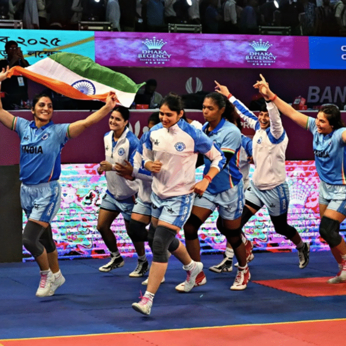 भारतीय विमेंस टीम लगातार दूसरी बार कबड्डी वर्ल्ड चैंपियन:फाइनल में चीनी ताइपे को 35-28 से हराया; टूर्नामेंट में सभी मैच जीते
