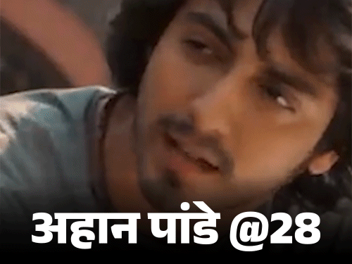 सैयारा एक्टर अहान पांडे@28, पहले शाहरुख-रणबीर की नकल करते थे:डायरेक्टर ने कहा था छपरी टिकटॉकर, डेब्यू से पहले डिलीट कराए वीडियो