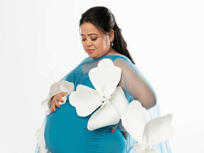 कॉमेडियन भारती सिंह ने करवाया मैटरनिटी फोटोशूट:बेबी बंप के साथ तस्वीरें पोस्ट कर लिखा- दूसरा बेबी लिंबाचिया आ रहा है, अक्टूबर में की थी अनाउंसमेंट