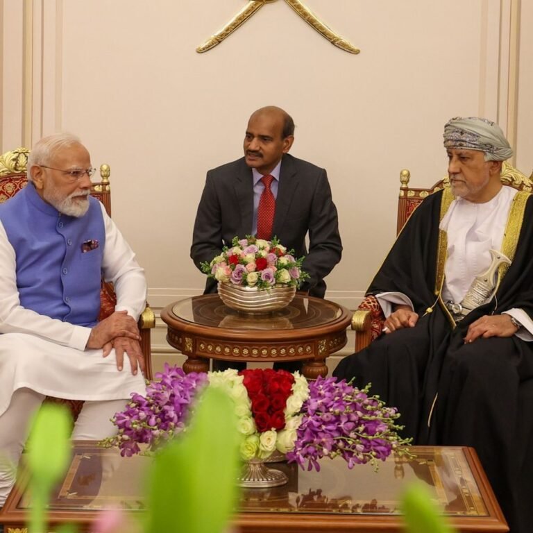 भारत-ओमान के बीच आज फ्री ट्रेड एग्रीमेंट साइन होगा:सुल्तान तारिक से मिलेंगे मोदी, द्विपक्षीय बैठक होगी; प्रवासी भारतीयों को भी संबोधित करेंगे