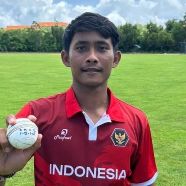 टी-20 इंटरनेशनल में पहली बार ओवर में 5 विकेट:इंडोनेशिया के गेंदबाज ने कंबोडिया के खिलाफ किया कारनामा