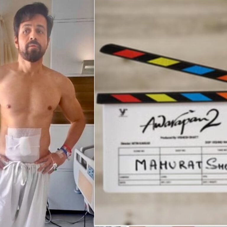 सर्जरी के बाद आवारापन-2 के सेट पर लौटे इमरान हाशमी:एक्शन सीक्वेंस की शूटिंग करते हुए पेट का टिशू फटा था, एक्सपर्ट की देखरेख में शूटिंग कर रहे हैं