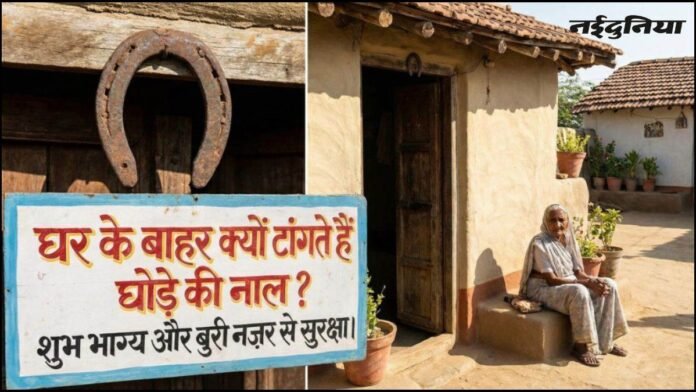 घोड़े की नाल: महज सजावट नहीं, घर का सुरक्षा कवच है यह! बुरी नजर और नकारात्मक ऊर्जा दूर करने का अचूक उपाय