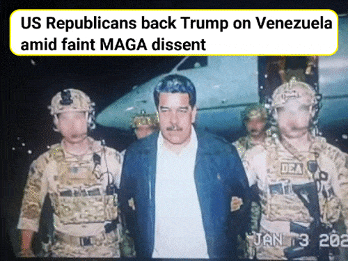 मादुरो की गिरफ्तारी पर वर्ल्ड मीडिया:NYT बोला- अमेरिका ने घर में घुसकर राष्ट्रपति को अगवा किया, BBC ने कहा- वेनेजुएला को अब ट्रम्प चलाएंगे