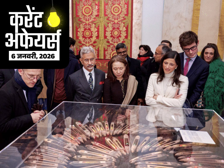 करेंट अफेयर्स 6 जनवरी:पहले स्वदेशी जहाज ‘समुद्र प्रताप’ का कमीशन हुआ, ‘खेलो इंडिया बीच गेम्स’ की शुरुआत, मलयाली एक्टर पट्टांबी का निधन