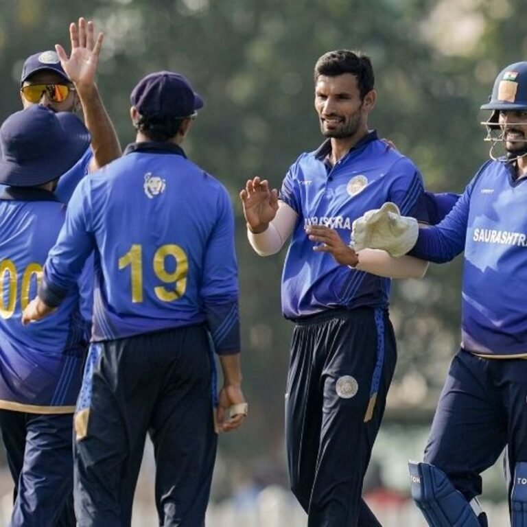 जडेजा के शतक से जीता सौराष्ट्र:चौथी बार विजय हजारे ट्रॉफी के फाइनल में, पंजाब को 9 विकेट से हराया