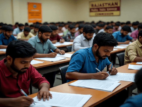 ऐसा पहली बार हुआ…255 कैंडिडेट्स का एग्जाम,511 अफसर-कर्मचारी लगाए:RPSC को खर्च करने पड़े 20 लाख से ज्यादा रुपए,चेतावनी के बाद 6 हजार फॉर्म विड्रॉ