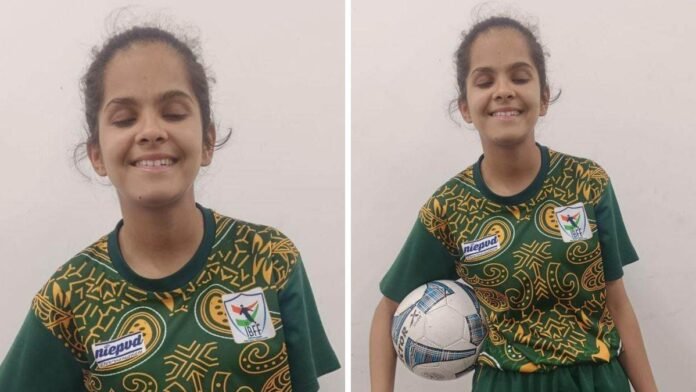 जापान में तिरंगा लहराने को तैयार रतलाम की बेटी... अनुष्का दुबे का भारतीय महिला ब्लाइंड फुटबाल टीम में हुआ चयन