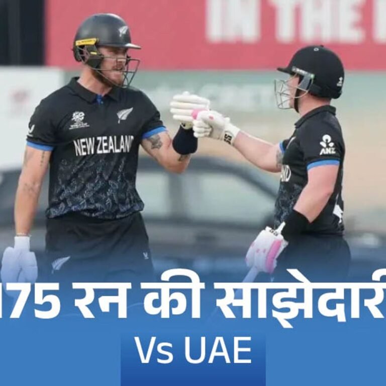 साइफर्ट-एलन ने सबसे बड़ी साझेदारी की:दोनों के 100 सिक्स भी पूरे, पाकिस्तान ने 16 ओवर स्पिनर्स से फिंकवाए; रिकॉर्ड्स