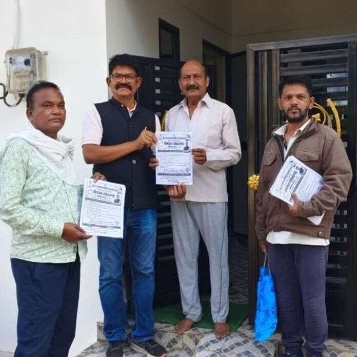 दीपकर खोंबागड़े अध्यक्ष पद के लिए मैदान में:बौद्ध कल्याण समिति राजनांदगांव चुनाव 15 फरवरी को, 'किताब छाप' चुनाव चिन्ह