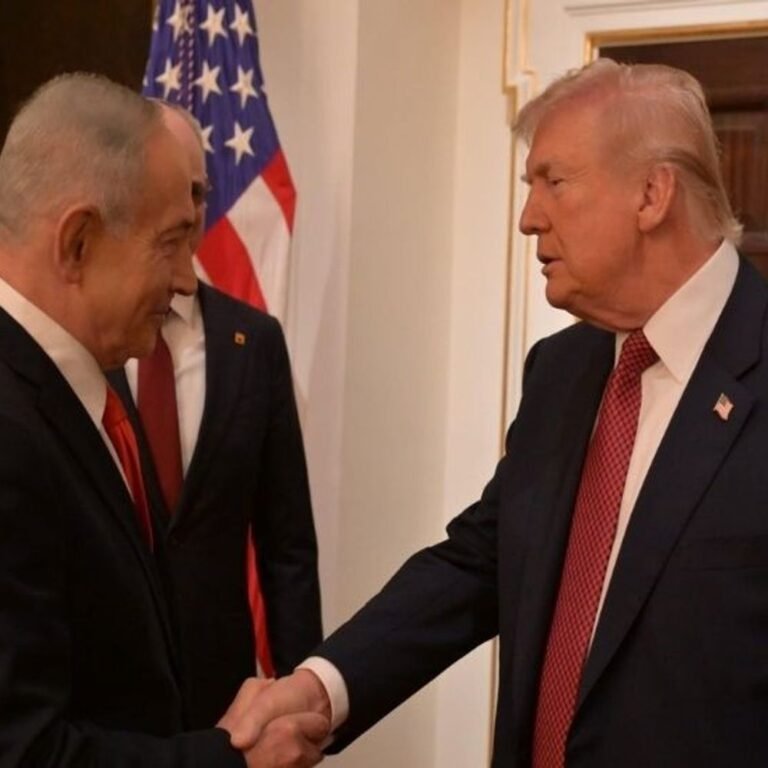 व्हाइट हाउस में ट्रम्प-नेतन्याहू की मुलाकात:अमेरिका का ईरान से परमाणु समझौता बातचीत जारी रखने पर जोर, ऑपरेशन मिडनाइटडे हैमर का जिक्र किया