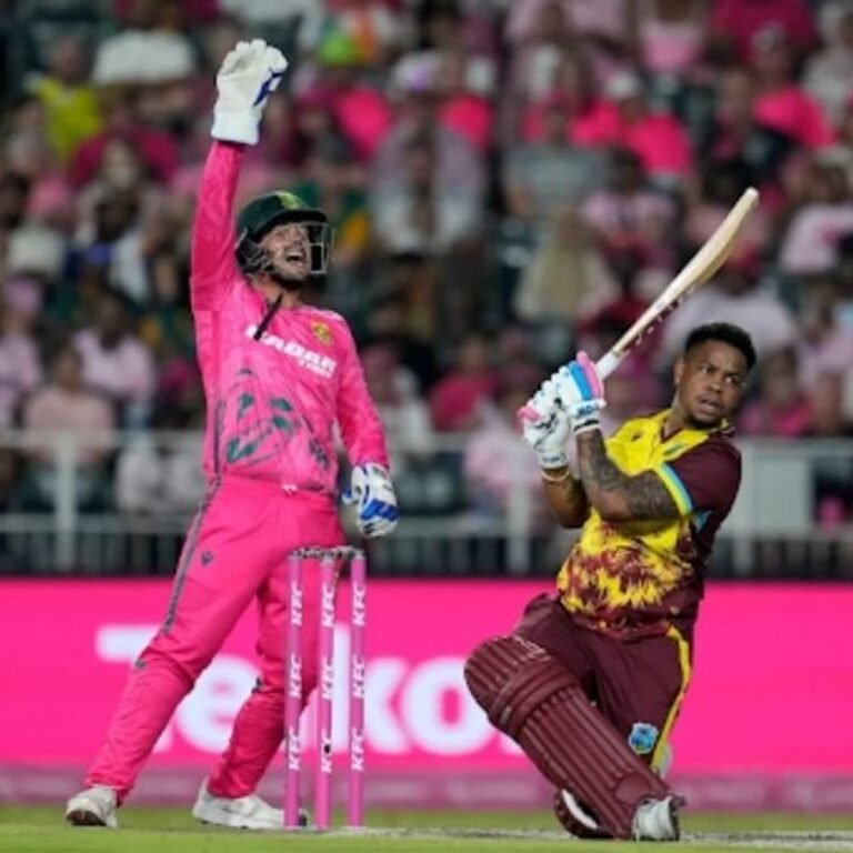 वेस्टइंडीज ने साउथअफ्रीका को 6 रन से आखिरी टी-20 हराया:हेटमायर ने नाबाद 48 रन बनाए; सीरीज 2-1 से अफ्रीका के नाम