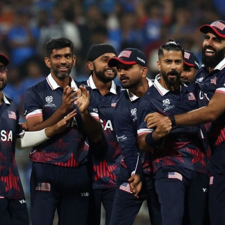 टी-20 वर्ल्डकप मैच- भारतीय ओपनर्स पवेलियन लौटे:ईशान 20, अभिषेक शून्य पर आउट; USA के खिलाफ भारत का स्कोर 45/2