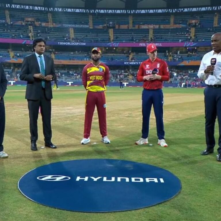 टी-20 वर्ल्ड कप- इंग्लैंड ने टॉस जीतकर बॉलिंग चुनी:वेस्टइंडीज से 10 साल पहले फाइनल खेल चुकी है टीम, दोनों ने एक-एक चेंज किए