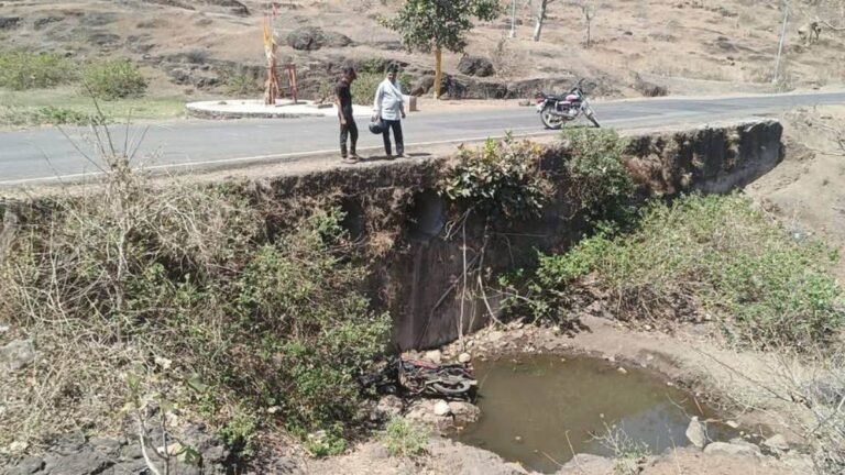 खरगोन में पुलिया से नीचे गिरी गर्भवती महिला ने बेटी को दिया जन्म, बाल-बाल बची जान