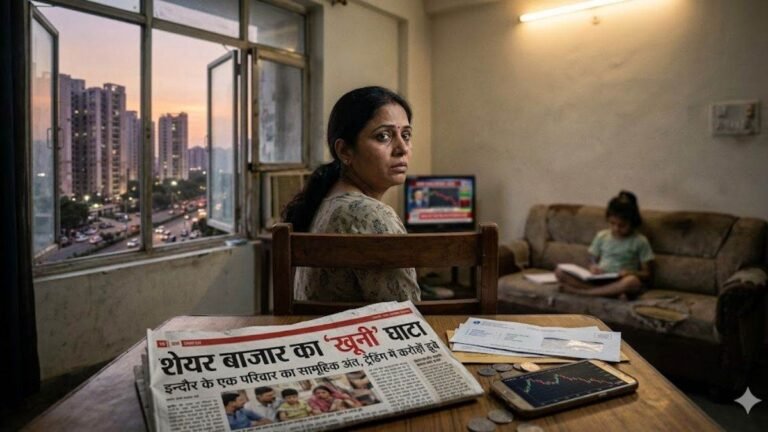 शेयर बाजार का ‘खूनी’ घाटा… मकान बेचकर किया था निवेश, पैसे डूबे तो पत्नी की हत्या कर मैकेनिक ने दी जान