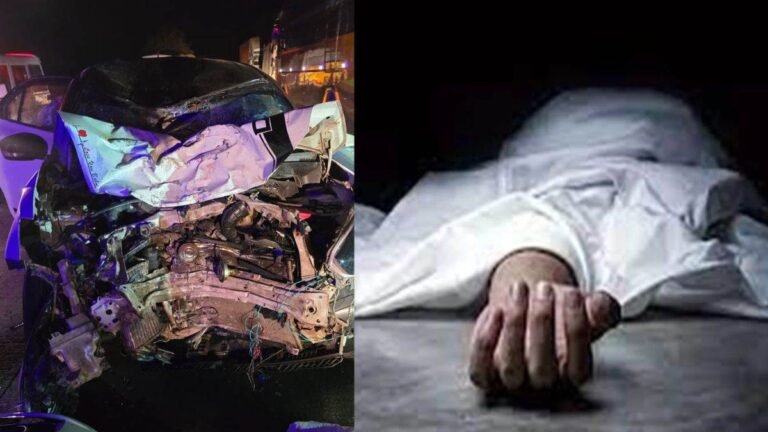 कटनी में तीन दोस्तों को बाइक से घर ला रहे युवक का एक्सीडेंट, कार की टक्कर से चारों की मौत