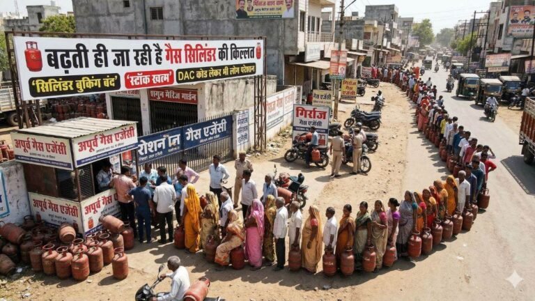 मुरैना में गैस माफिया सक्रिय… DAC कोड ले लिया पर नहीं मिला सिलिंडर, ₹997 का 2000 तक में बिक रहा