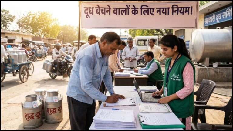आप भी बेचते हैं दूध तो हो जाइए सावधान! FSSAI ने जारी किया नया नियम, अब बिना लाइसेंस बेचने पर होगी कार्रवाई