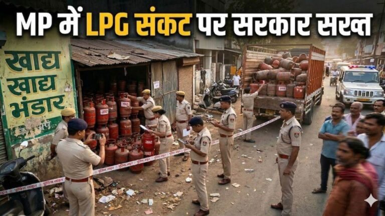 MP में गैस संकट पर सरकार सख्त… 11 ठिकानों पर मारे छापे, 228 गैस सिलिंडर किए जब्त, निगरानी के लिए समिति गठित