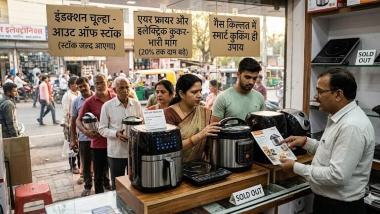 गैस किल्लत के बीच बाजार से इंडक्शन गायब, अब एयर फ्रायर और राइस कुकर जैसे उपकरणों की बढ़ी डिमांड